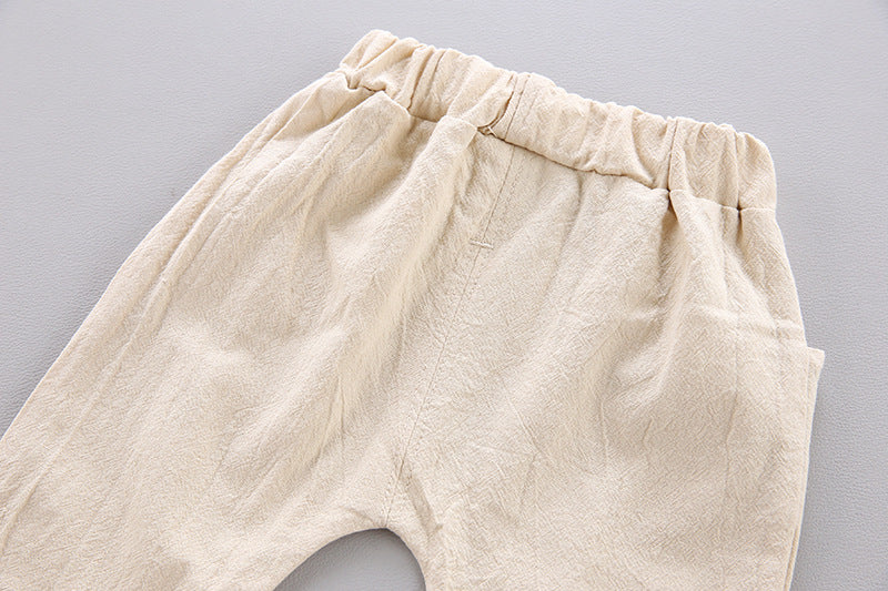 Words Printed Shirt and Shorts Set