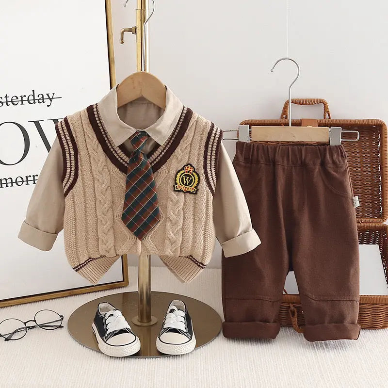 Boys Little Gentleman 4 Piece Set