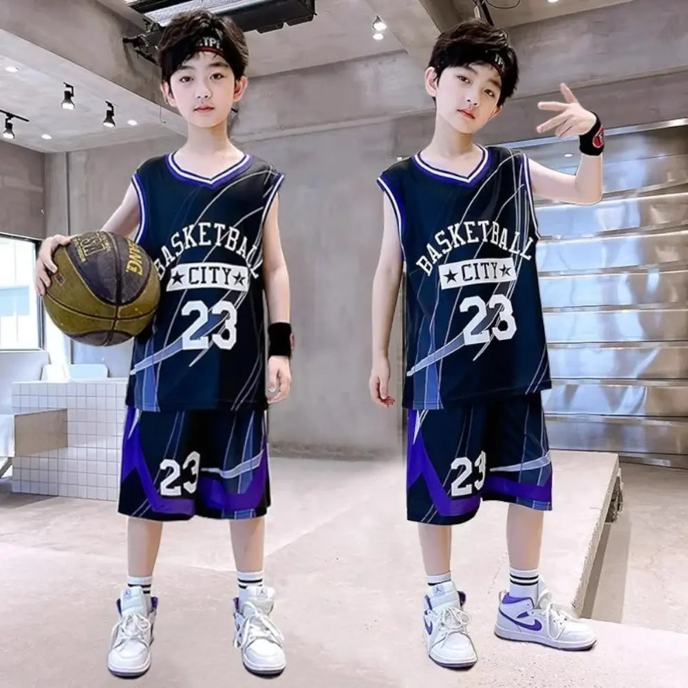 Boys Jersey And Shorts Set