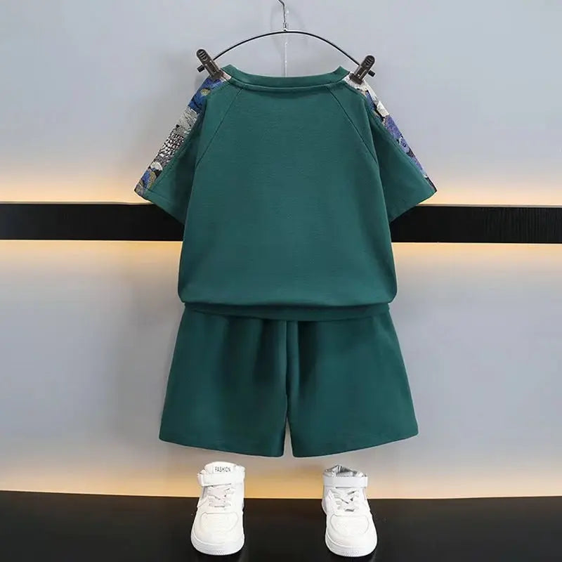 Boys Green Designer Set