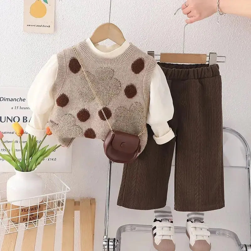 Girls Self-Designer Outfit Set