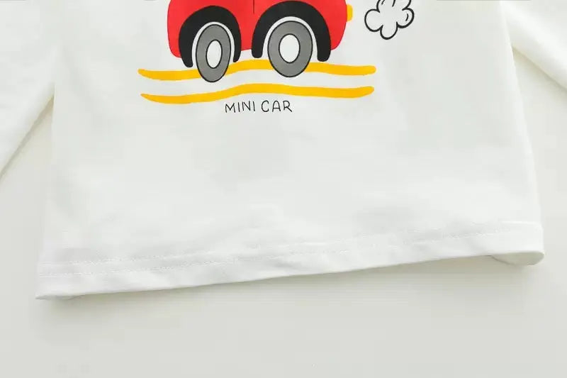 Boys Cool-Car Print 3 Piece Set