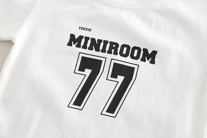 Boys Designer Shirt, T-shirt And Shorts Set