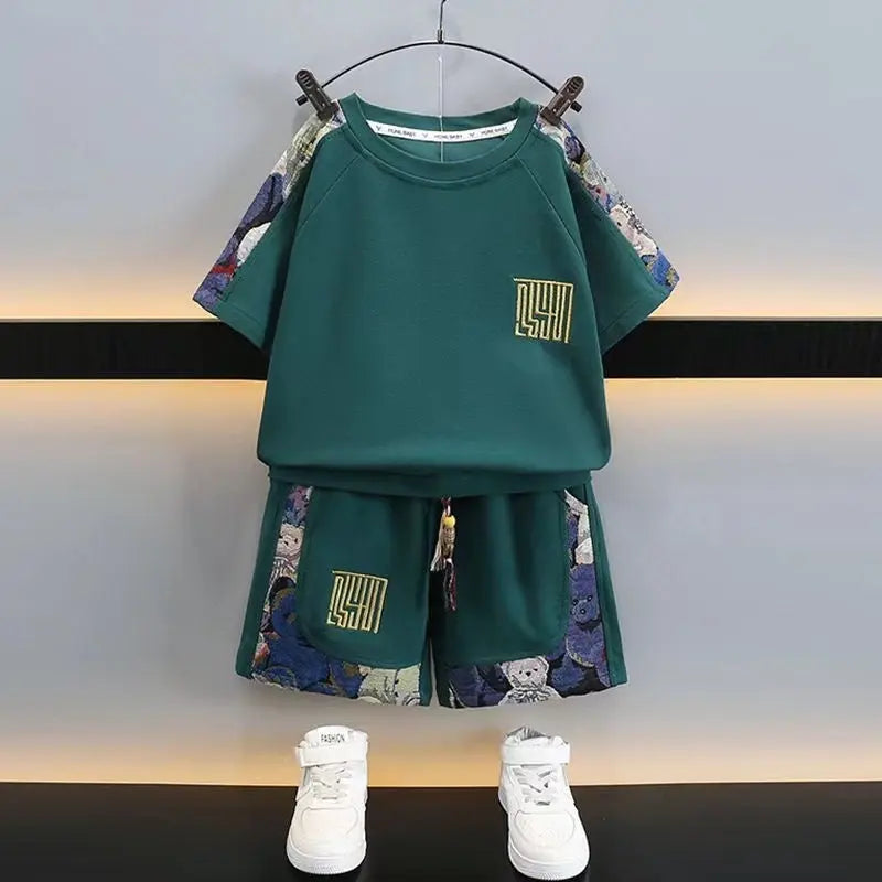 Boys Green Designer Set