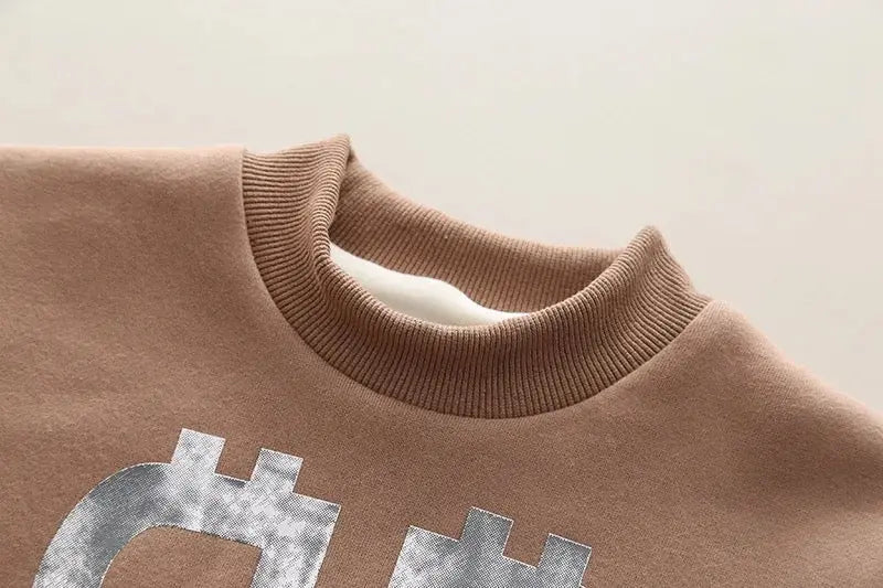 Boys Puffer Jacket Co-ord Set