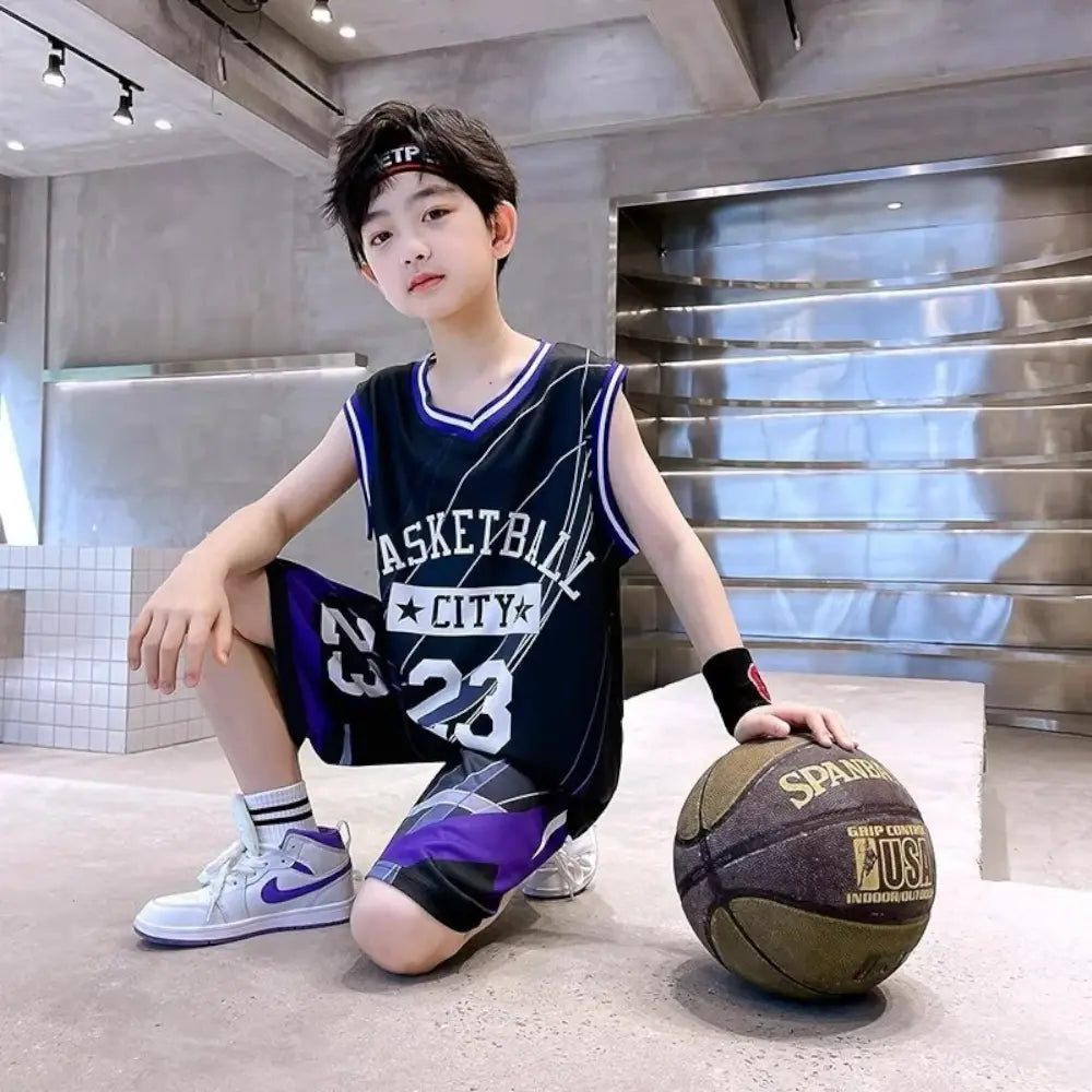 Boys Jersey And Shorts Set