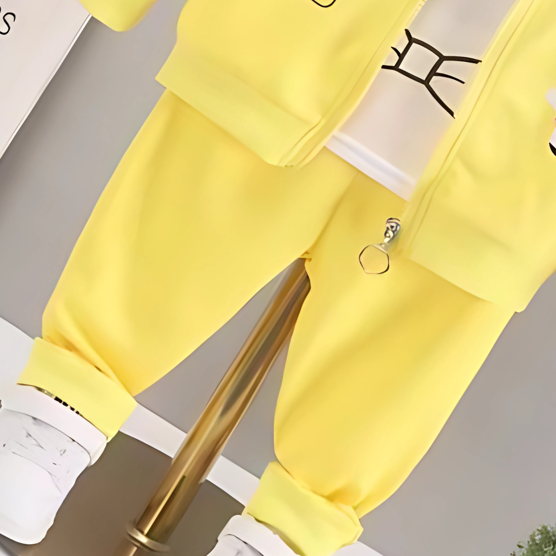 Best Friend Three-Piece Yellow Girls Set