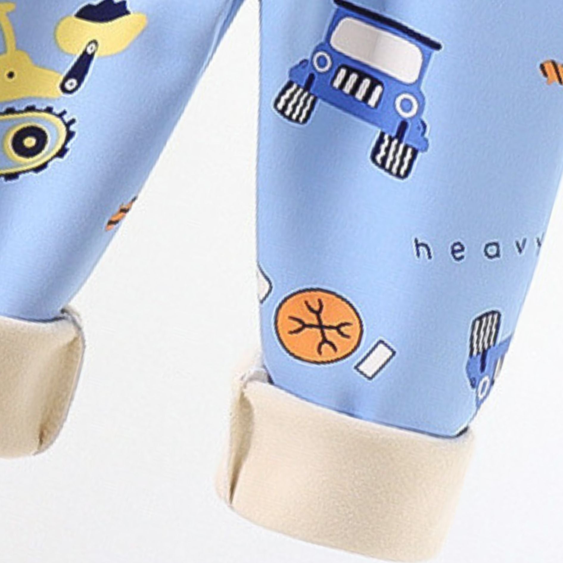 Cozy Vehicles Printed Boys Loungewear Set