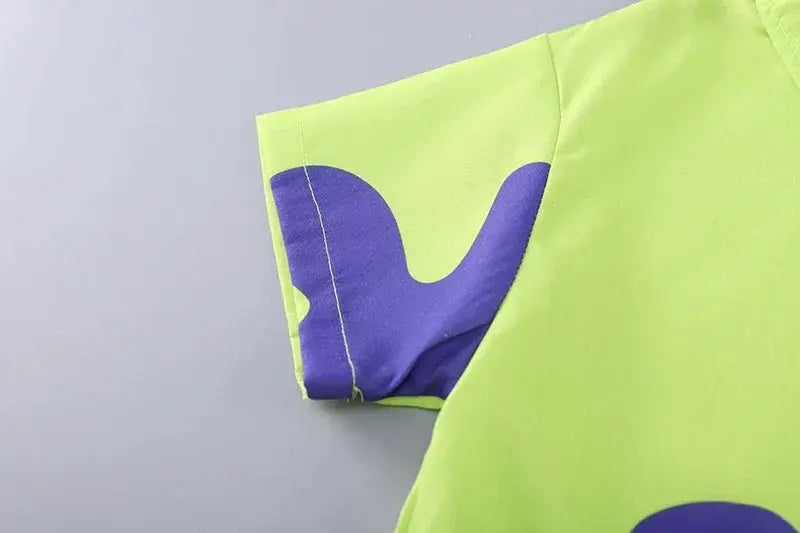 Boys Color-Print Co-ord Set