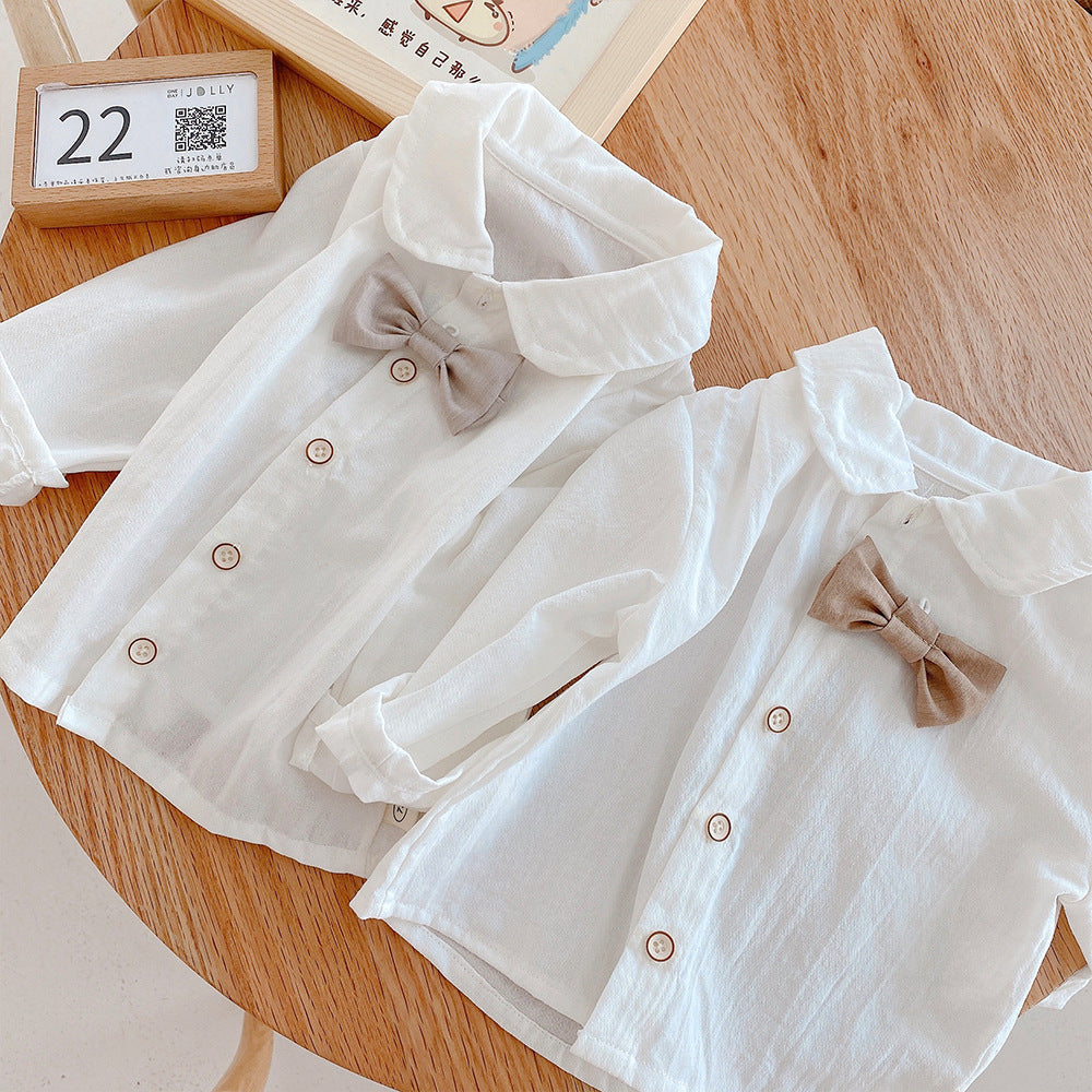 Handsome Baby Boys Shirt and Pant Set