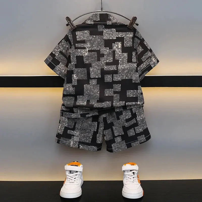 Boys Printed Designer Co-ord Set