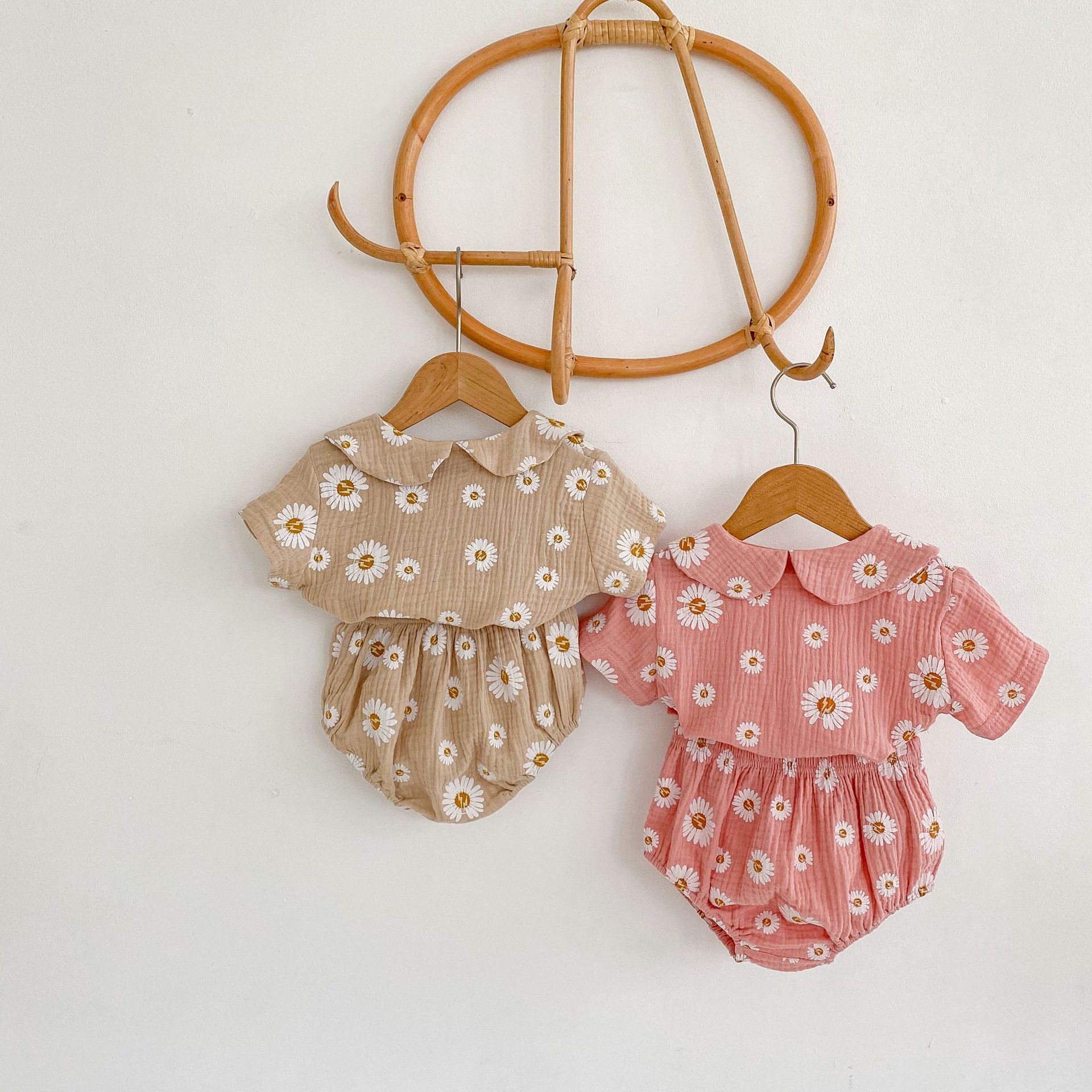 Minimalist Baby Top and Shorts Girls Set