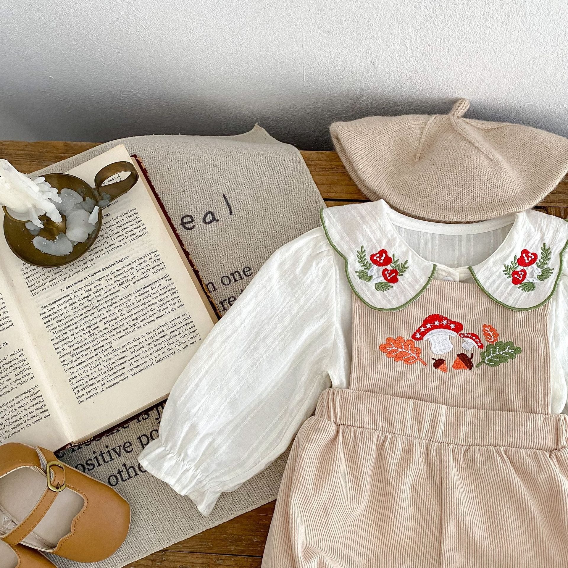 Daisy Dream Baby Girls Two Piece Suspender Set