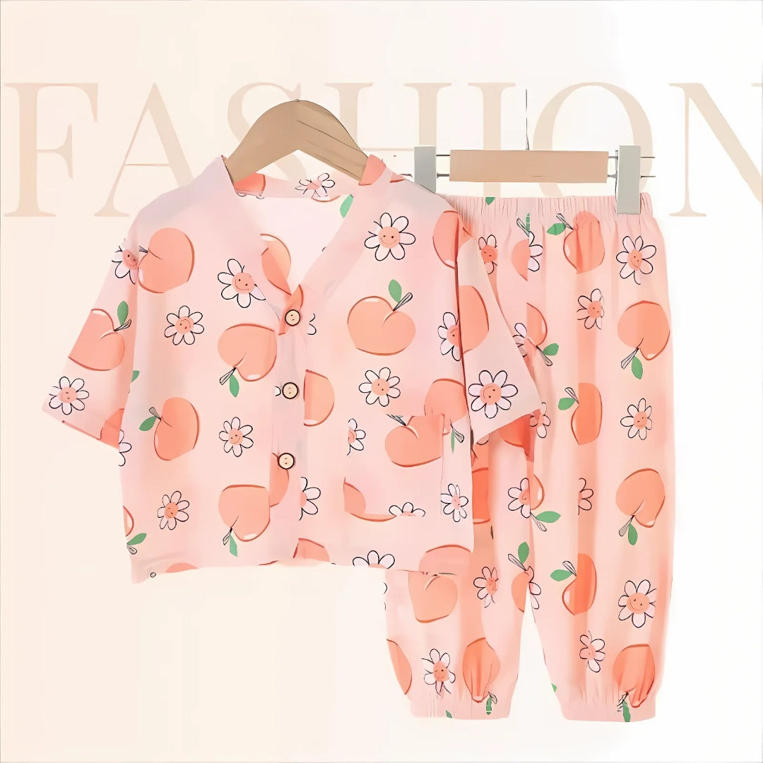 Peaceful Comfy Girls Loungewear Set