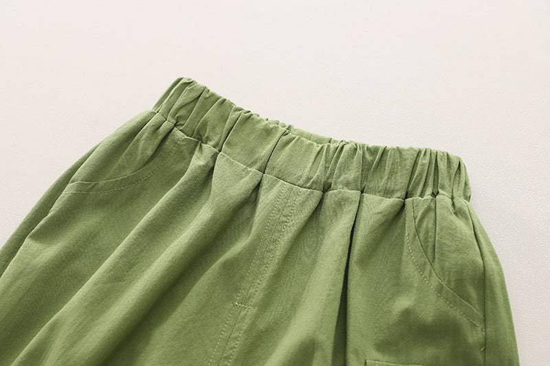 Smart Pocket Shirt and Bottom Set