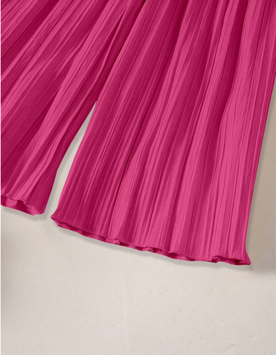 Stylish Girls Crop Top & Pants Set