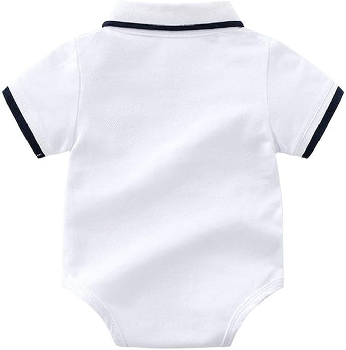 Stylish Polo Baby Boys T-Shirt Romper Shorts Set