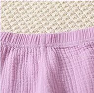 Trendy Knot Girls Pink Top & Pant Set