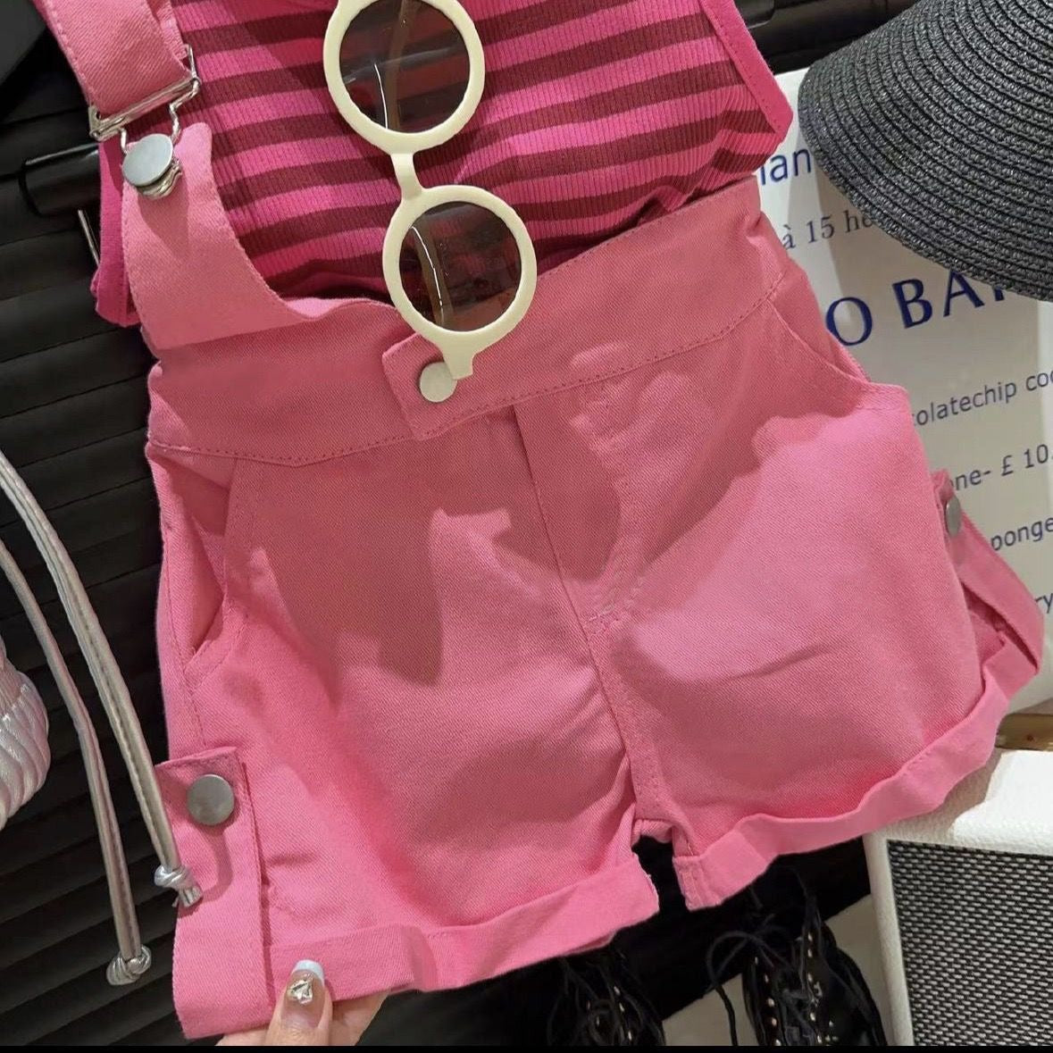 Classy Jumpsuit Style Girls Two-Piece Set