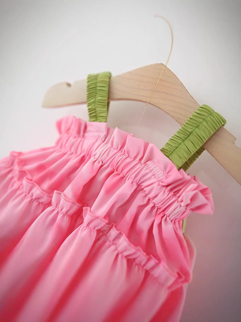 Hanging Tulip Girls Two Piece Set