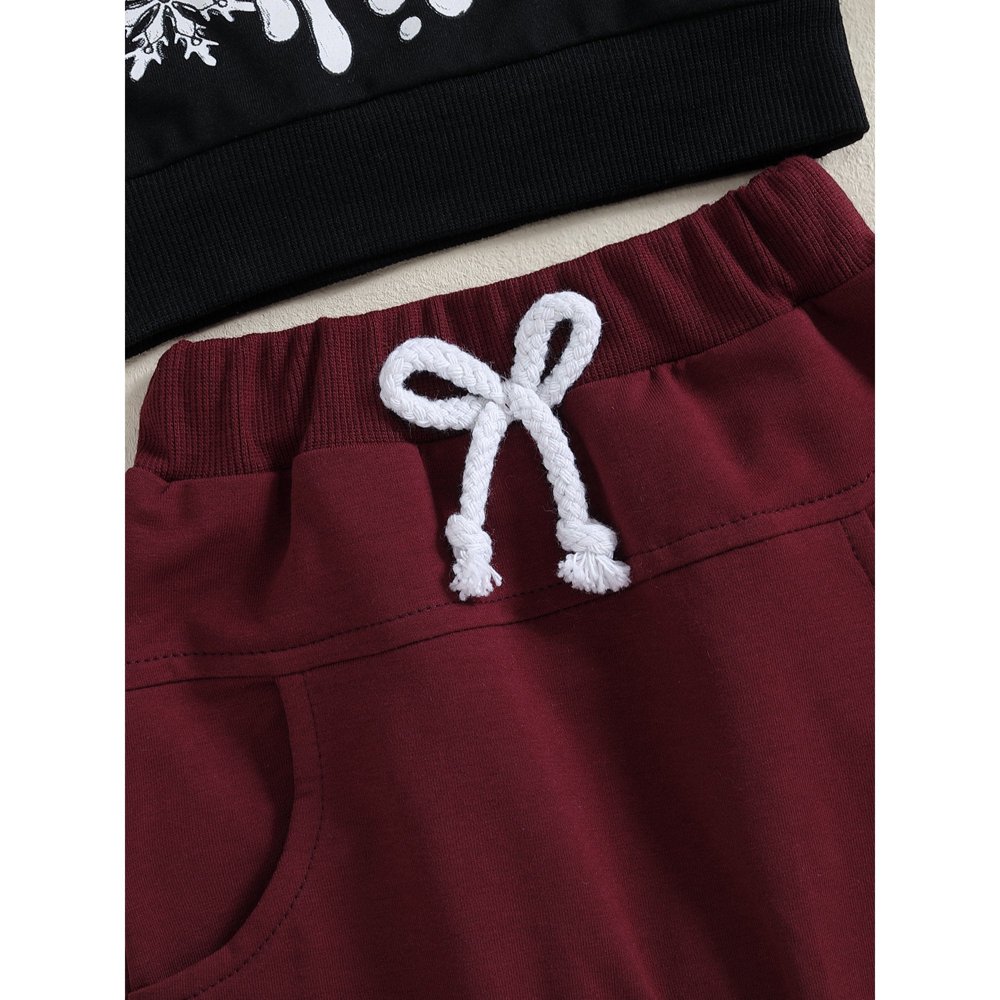 Snowman Baby Boys Sweatshirt and Bottom Set